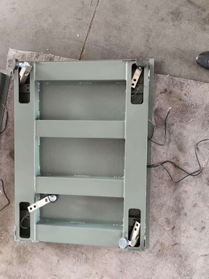 Endüstriyel kullanım için elektronik ağır ağırlık ölçeği 3 ton 5 ton dijital zemin ölçeği