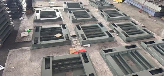 Atık ayırma için 500 kg platform zemin ölçeği