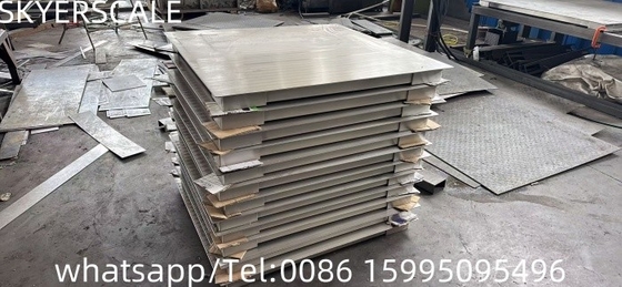 Atık ayırma için 500 kg platform zemin ölçeği