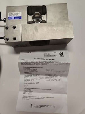 ZEMIC Paslanmaz Çelik BM6G Yük Hücresi Tek Nokta Algılayıcı OIML Elektronik Ağırlama Skalaları için Güç Değiştiricisi