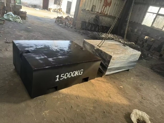 Büyük ölçekli ölçüm ve ölçüm aletleri için korozyona dayanıklı 15000kg dökme demir tartma levhası