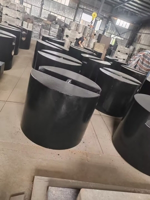 OIML Standart Yüklenebilir 250kg M1 Test Ağırlıkları Yükleyici için dökme demir kalibrasyon ağırlıkları