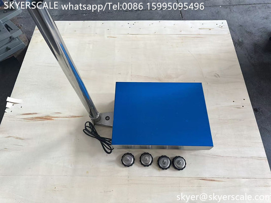 SKYERSCALE 30x40cm platform ölçeği 60kg 304 paslanmaz çelik platform endüstriyel bank ölçeği
