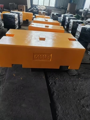 Standart Ağırlık 5000kg Test Ağırlığı Asansör Yük Test Ağırlıkları, Demir Ağırlıkları