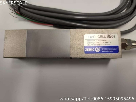 ZEMIC H8C 1 Ton C3 Sınıfı Kısaltma Kütesi Yük Hücresinin Değiştiricisi OIML NETP Ölçü Sensörü