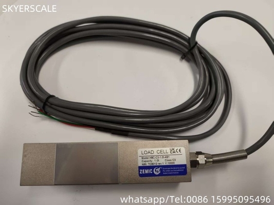 ZEMIC H8C 1 Ton C3 Sınıfı Çekme Çapı Transdüsörü Yer Ağırlıkları için Sensör