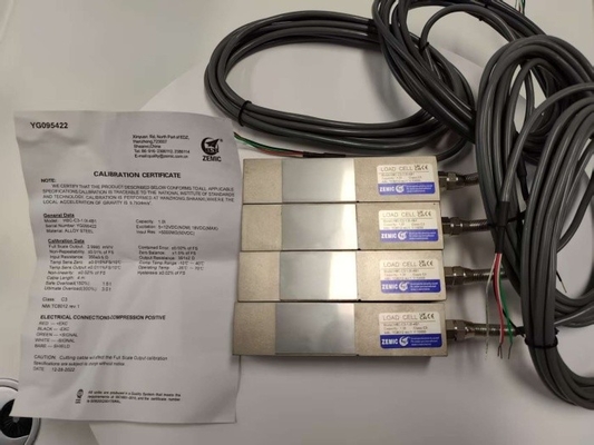 ZEMIC H8C 1 Ton C3 Sınıfı Çekme Çapı Transdüsörü Yer Ağırlıkları için Sensör