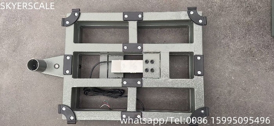 Zemic L6E3 yük hücresi ile hafif çelik dijital bank ağırlık 40x50cm 200kg