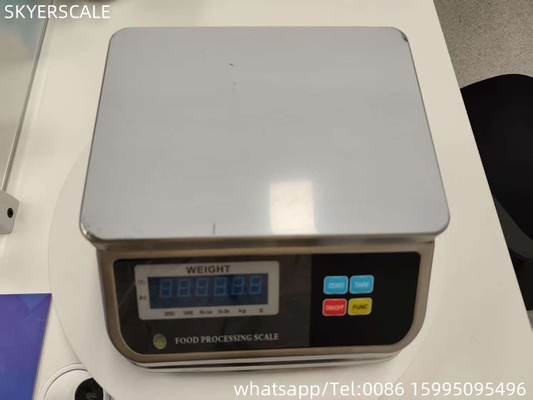 Elektronik IP68 D6 Serisi 15kg Su geçirmez Tasarım Nem Kanıtlı Dijital Ölçe