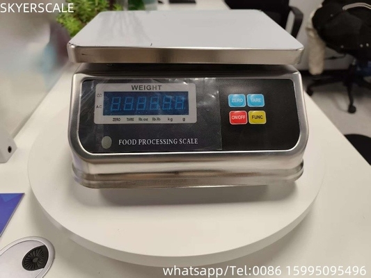 Elektronik IP68 D6 Serisi 15kg Su geçirmez Tasarım Nem Kanıtlı Dijital Ölçe