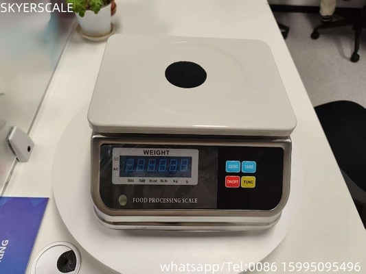 15KG Paslanmaz Çelik Dijital Su geçirmez Elektronik Ağırlık Ölçeği IP68