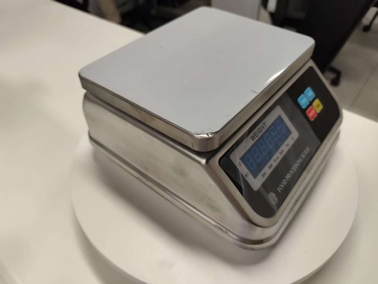 15KG Paslanmaz Çelik Dijital Su geçirmez Elektronik Ağırlık Ölçeği IP68