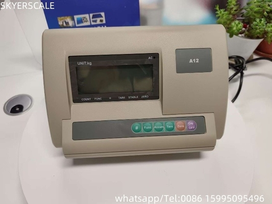 XK3190-A12 LCD Ekranı Endüstriyel Dijital Yer Ağırlık Ölçüsü