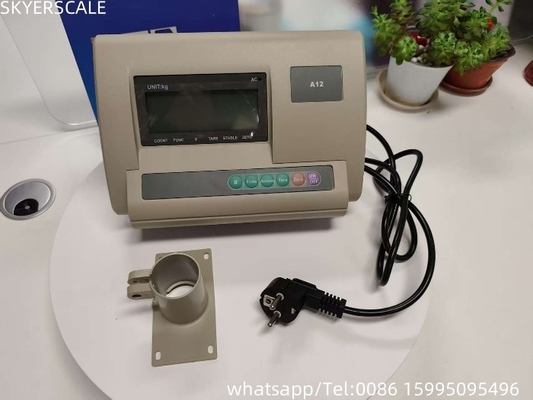 XK3190-A12 Dijital tartma platformları ölçeği için LCD ağırlık göstergesi