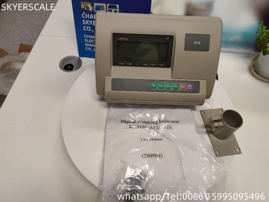 XK3190-A12 Dijital tartma platformları ölçeği için LCD ağırlık göstergesi