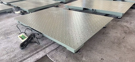Karbon çelik 0.8x 1.2 m 2t platform tartıları
