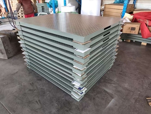 Karbon çelik 0.8x 1.2 m 2t platform tartıları