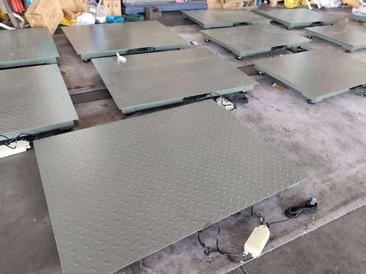 Karbon çelik 0.8x 1.2 m 2t platform tartıları