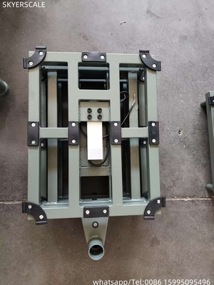 Elektronik 450 X 550 mm 300 kg Hafif Çelik Kompakt Platform Ağırlık Büyük LED Ekranı