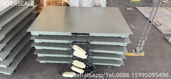 Endüstriyel zemin ölçekleri 3 ton 1.2x2m