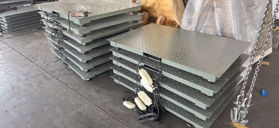 Endüstriyel zemin ölçekleri 3 ton 1.2x2m