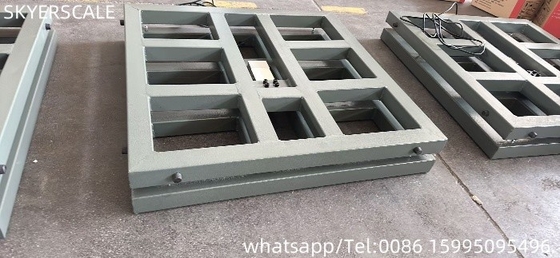 Endüstriyel uygulamalar için ideal olan 800x800 mm bant tartıları