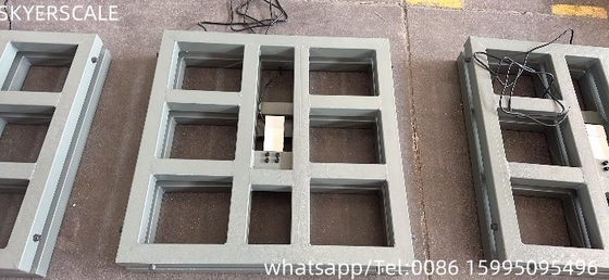 Endüstriyel uygulamalar için ideal olan 800x800 mm bant tartıları