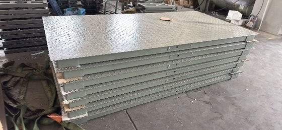 Endüstriyel zemin ağırlıkları 1.2x2m 3000 kg nominal yük ve LED / LCD ekranla