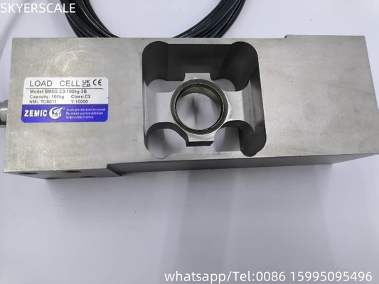 BM6G 100kg ~ 500kg yük hücresi ZEMIC tek nokta algılayıcı OIML NETP elektronik tartma tabanı ölçeği için kuvvet dönüştürücü