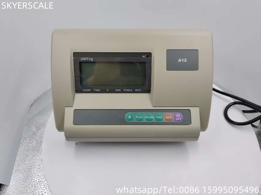 Elektronik Ölçek Göstergesi XK3190 A12 LCD Ağırlık Göstergesi