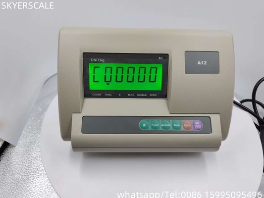 Elektronik Ölçek Göstergesi XK3190 A12 LCD Ağırlık Göstergesi