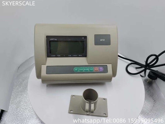 XK3190-A12 Ağırlık göstergeleri Elektronik Ağırlık LCD ekranı platform ölçeği ve zemin ölçeği için