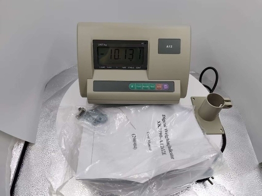 XK3190-A12 Ağırlık göstergeleri Elektronik Ağırlık LCD ekranı platform ölçeği ve zemin ölçeği için