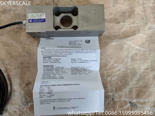 IP68 su geçirmez yük hücresi Paslanmaz Çelik zemic BM6G 50kg 100kg 300kg 500kg Ağırlık hücreleri