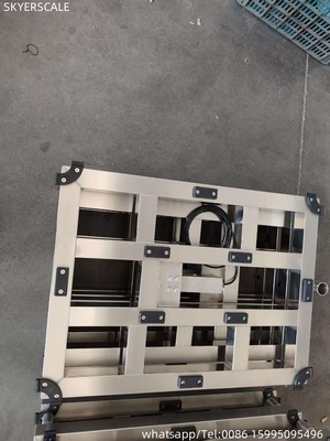 304 Paslanmaz Çelik 600x800mm Elektronik Ağırlık Ölçeği 500kg Bench Scale Platform