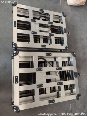 304 Paslanmaz Çelik 600x800mm Elektronik Ağırlık Ölçeği 500kg Bench Scale Platform