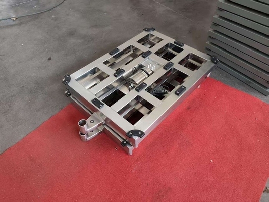 304 paslanmaz çelik endüstriyel 500kg ağır yüklü elektronik bank ölçeği platform ölçeği