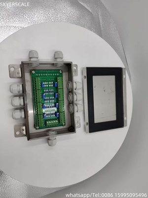 Ağırlık köprüsü 8 Tel Paslanmaz Standart Endüstriyel Analog Düzenle sinyal kesişim kutusu 3x18m kamyon ölçeği için