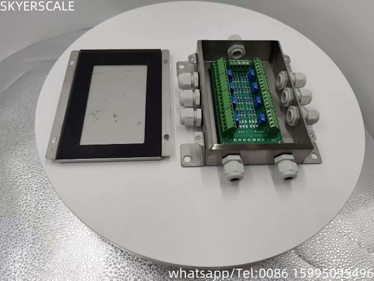 Ağırlık köprüsü 8 Tel Paslanmaz Standart Endüstriyel Analog Düzenle sinyal kesişim kutusu 3x18m kamyon ölçeği için