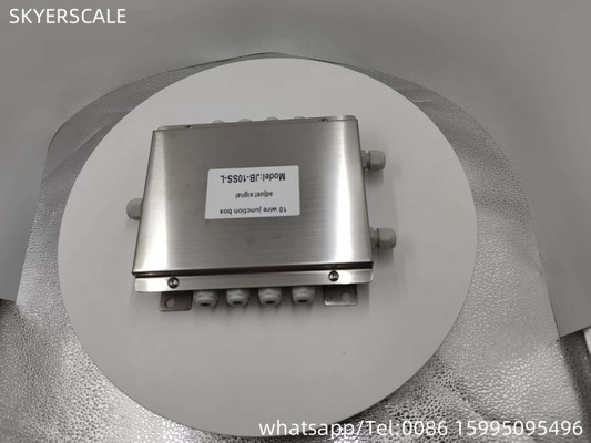 Kamyon ölçeği aksesuarları IP66 Su geçirmez paslanmaz çelik 10 tel bağlantı kutusu