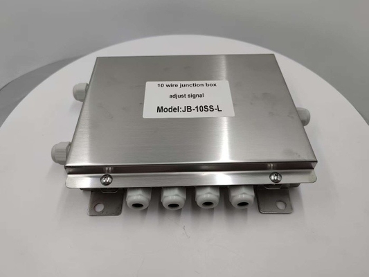 Su geçirmez IP67 Stainless Steel Junction Box 10 Wire For Weighbridge