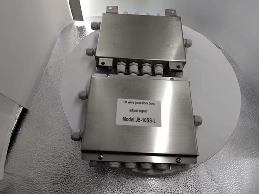 Su geçirmez IP67 Stainless Steel Junction Box 10 Wire For Weighbridge