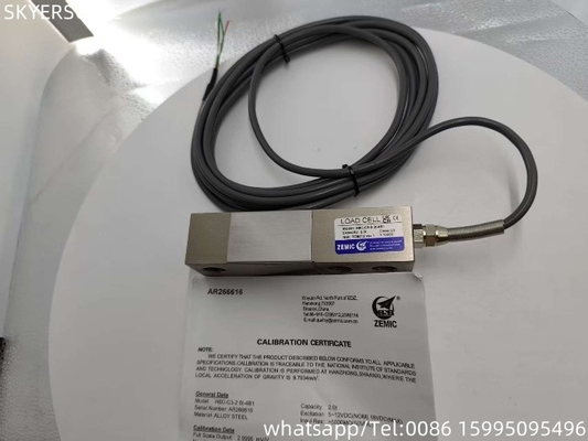 Zemic H8C 2t Tek uçlu Kısaltma Kütesi Ağırlık Sensörü Yük Hücresi