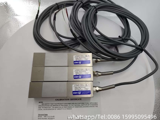 Zemic H8C 2t Tek uçlu Kısaltma Kütesi Ağırlık Sensörü Yük Hücresi
