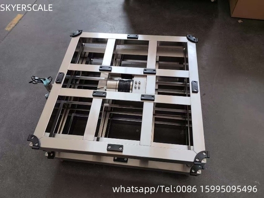 304 Paslanmaz Çelik 500x500mm 500kg Platformlu Dijital Bench Ölçeği Çerçeve