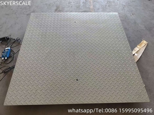 1.2x2m 3t Dijital Endüstriyel Karbon Çelik Platformu Zemin Ölçüleri