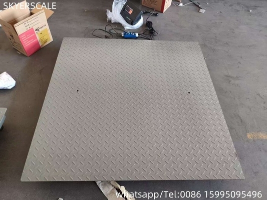 1.2x2m 3t Dijital Endüstriyel Karbon Çelik Platformu Zemin Ölçüleri