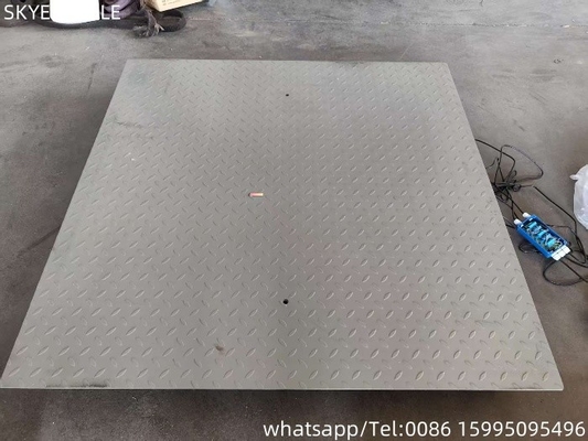 1.2x2m 3t Dijital Endüstriyel Karbon Çelik Platformu Zemin Ölçüleri