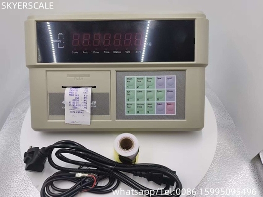 XK390 A9P Ağırlık göstergesi 220V voltajlı tartım ölçeği için