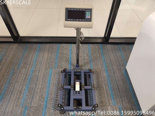 Dijital Karbon Çelik 45x60cm 300kg Platform Ölçeği T7+E Ağırlık Göstergesi ile Bench Ölçeği